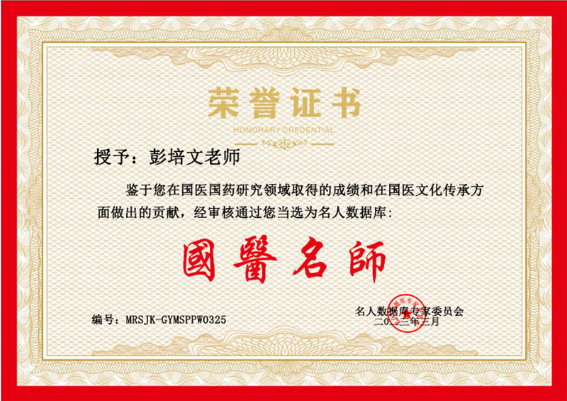 彭培文 国医名师 荣誉证书.jpg